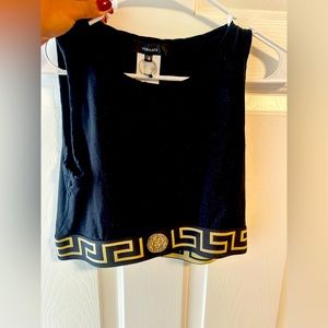 Versace crop top